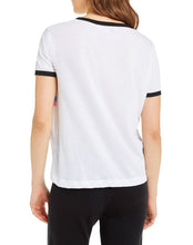 Load image into Gallery viewer, Striped Wildfox Johnny Ringer Tee | Clean White Clean Black