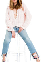 Load image into Gallery viewer, Palmetto Sweater | Seashell Pink