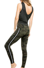 Load image into Gallery viewer, SAGE ANKLE- GREEN CAMO/SILVER ELASTIC