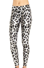 Load image into Gallery viewer, Snow Leopard Tall Band Leggings