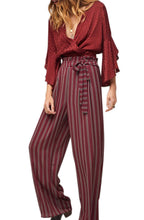 Load image into Gallery viewer, Avery Wide Leg Stripe Pant