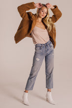 Load image into Gallery viewer, Faux Shearling Moto Jacket