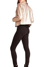 Load image into Gallery viewer, Night Rider Metallic Moto Jacket