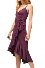 Load image into Gallery viewer, Payton Ruffle Wrap Dress