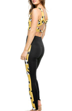 Load image into Gallery viewer, SMITH ANKLE- BLK/MUSTARD CHEETAH