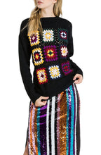 Load image into Gallery viewer, CROCHET MOTIF SWEATER