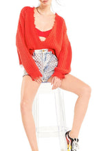 Load image into Gallery viewer, Palmetto Sweater | Red Flare