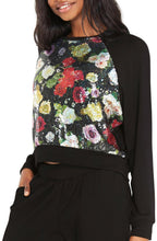 Load image into Gallery viewer, Winter Floral Sequin Sweatshirt