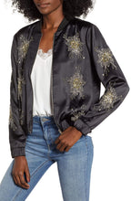 Load image into Gallery viewer, 20119J7FR- EMBELLISHED BOMBER JACKET