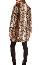 Load image into Gallery viewer, Bradshaw Leopard Faux Fur Coat
