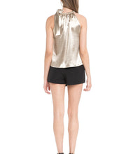 Load image into Gallery viewer, CH372T-SATIN HALTER TOP
