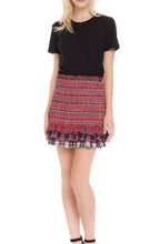 Load image into Gallery viewer, SMOCKED RUFFLE SKIRT