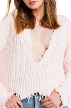 Load image into Gallery viewer, Palmetto Sweater | Seashell Pink