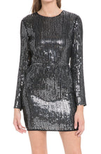 Load image into Gallery viewer, CH384D- Open Back Beaded Dress