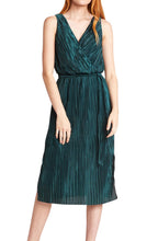 Load image into Gallery viewer, Happy Pleat Faux Wrap Dress