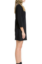Load image into Gallery viewer, EMBELLISHED COLLAR MINI DRESS
