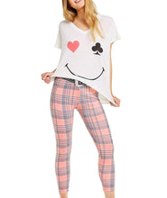 Load image into Gallery viewer, Poker Face Romeo V-Neck Tee | Vintage Lace
