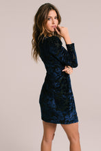 Load image into Gallery viewer, Long Sleeve Wrap Front Dress