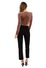 Load image into Gallery viewer, Long Sleeve V-Neck Bodysuit