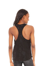 Load image into Gallery viewer, Black Camo Foil Racerback Tank