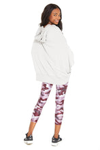 Load image into Gallery viewer, Burgenpurp Camo Tall Band Capri Leggings