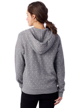 Load image into Gallery viewer, Adrian printed eco-fleece zip hoodie