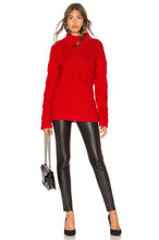 Load image into Gallery viewer, CHUNKY KNIT SWEATER RED