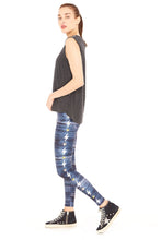 Load image into Gallery viewer, Lightning Stripe Tall Band Leggings