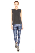 Load image into Gallery viewer, Lightning Stripe Tall Band Leggings