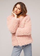 Load image into Gallery viewer, London Dusty Pink Poodle Jacket