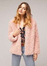 Load image into Gallery viewer, London Dusty Pink Poodle Jacket