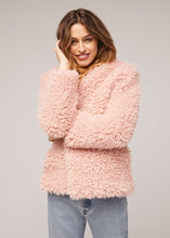 Load image into Gallery viewer, London Dusty Pink Poodle Jacket