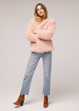 Load image into Gallery viewer, London Dusty Pink Poodle Jacket