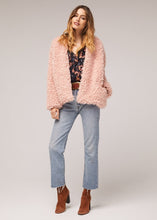 Load image into Gallery viewer, London Dusty Pink Poodle Jacket
