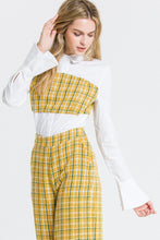 Load image into Gallery viewer, SHIRT WITH TWEED COMBO