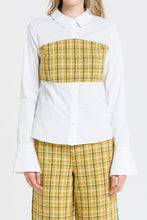 Load image into Gallery viewer, SHIRT WITH TWEED COMBO