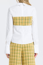 Load image into Gallery viewer, SHIRT WITH TWEED COMBO