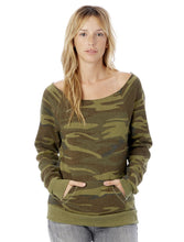 Load image into Gallery viewer, Maniac printed eco-fleece sweatshirt