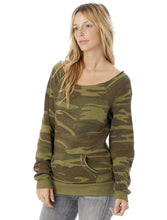 Load image into Gallery viewer, Maniac printed eco-fleece sweatshirt