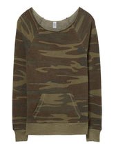 Load image into Gallery viewer, Maniac printed eco-fleece sweatshirt