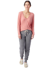 Load image into Gallery viewer, Printed eco-fleece jogger pants