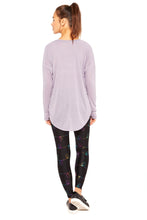 Load image into Gallery viewer, Rainbow Lights Foil Tall Band Leggings