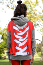 Load image into Gallery viewer, Red Kicks Zip Up Hoodie
