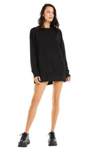 Load image into Gallery viewer, French Terry Roadtrip Sweater | Jet Black-Poly Dye