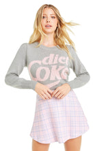 Load image into Gallery viewer, Diet Coke Lou Sweater | Gray Cloud