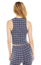 Load image into Gallery viewer, Simple Plaid Fountain Crop | Oxford