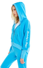 Load image into Gallery viewer, Nobody's Angel Theo Hoodie | Wonderland Blue