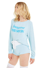 Load image into Gallery viewer, Hungover the Moon Baggy Beach Jumper | Honolulu Blue
