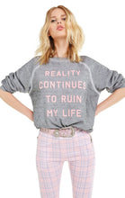 Load image into Gallery viewer, Reality Continues Sommers Sweater | Heather