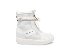 Load image into Gallery viewer, WHITE LEATHER